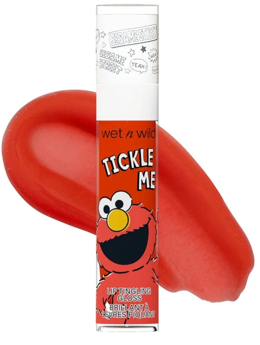 Wet N Wild × Sesame Street Tickle Me Tingling Lip Gloss Limited Edition Makeup